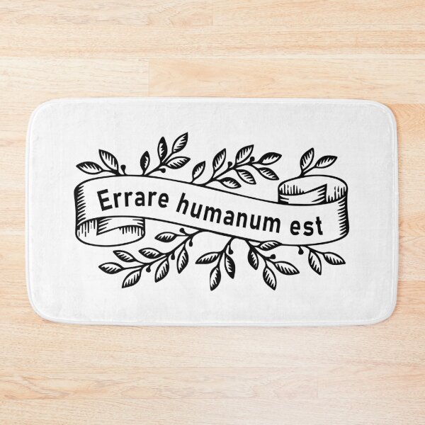 Item preview, Errare humanum est designed and sold by Pasan-hpmm.
