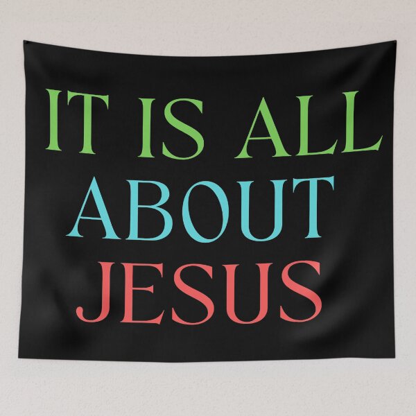 Item preview, It Is All About Jesus designed and sold by Prayingwarrior.