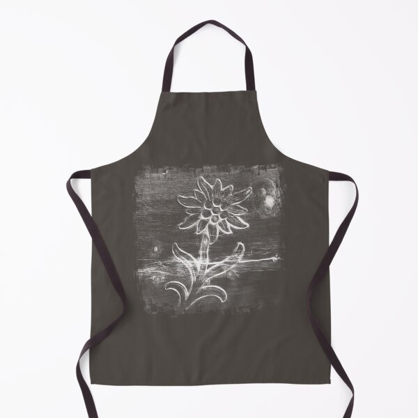 Item preview, White Edelweiss on Wood designed and sold by TSGifts.