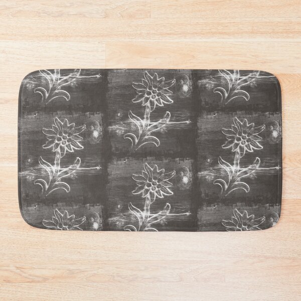 Item preview, White Edelweiss on Wood designed and sold by TSGifts.