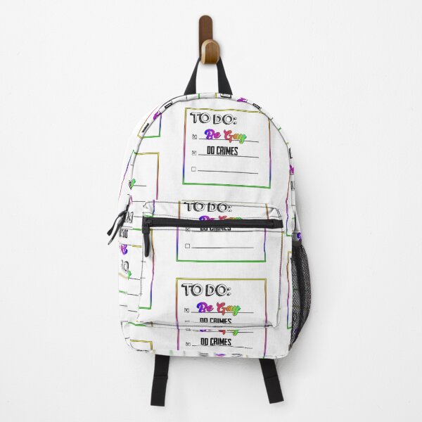 Item preview, To Do List - Be Gay, Do Crimes designed and sold by CreativeArts Studio.