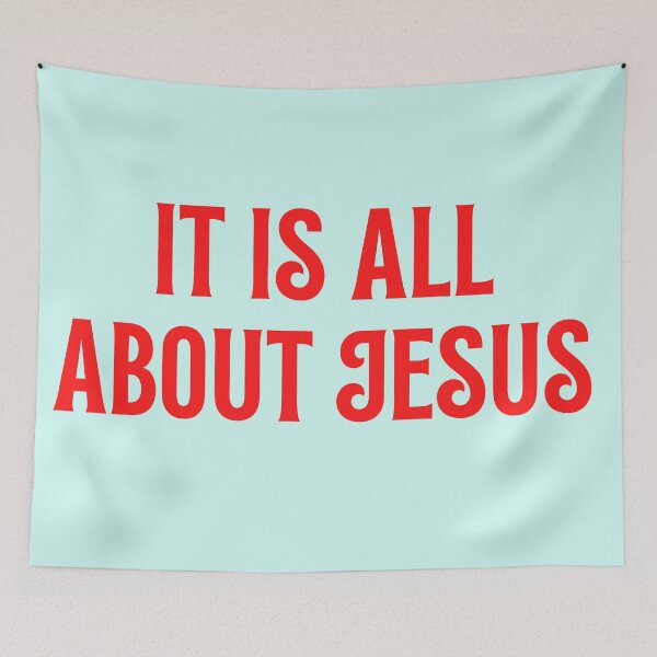 Item preview, It Is All About Jesus designed and sold by Prayingwarrior.