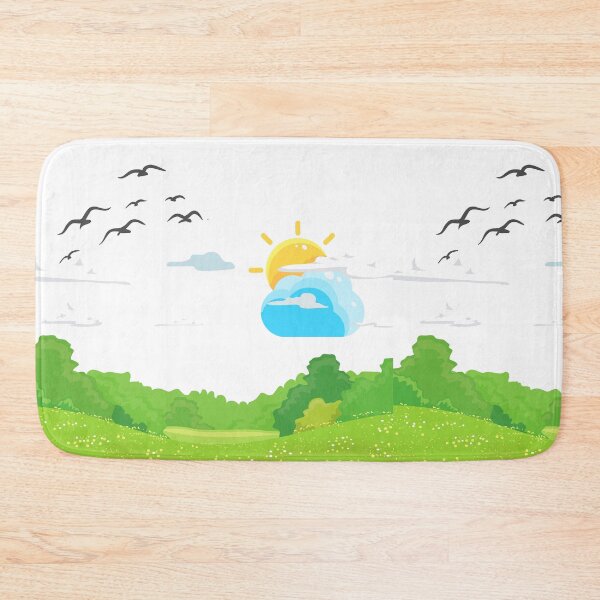 Item preview, Meadow/Field, with a bright sunshine designed and sold by Odunsy.