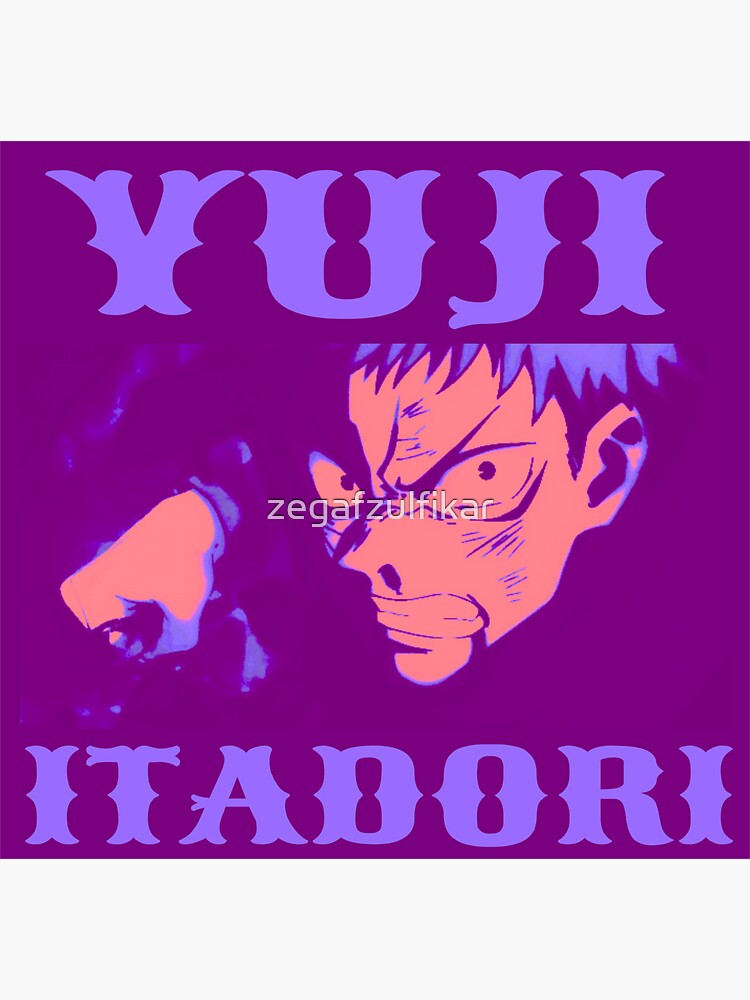 Jujutsu Kaisen Yuji Itadori Sticker For Sale By Zegafzulfikar Redbubble 7448