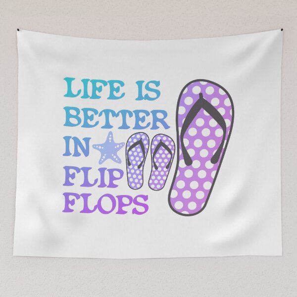 Item preview, Life Is Better In Flip Flops designed and sold by franktact.