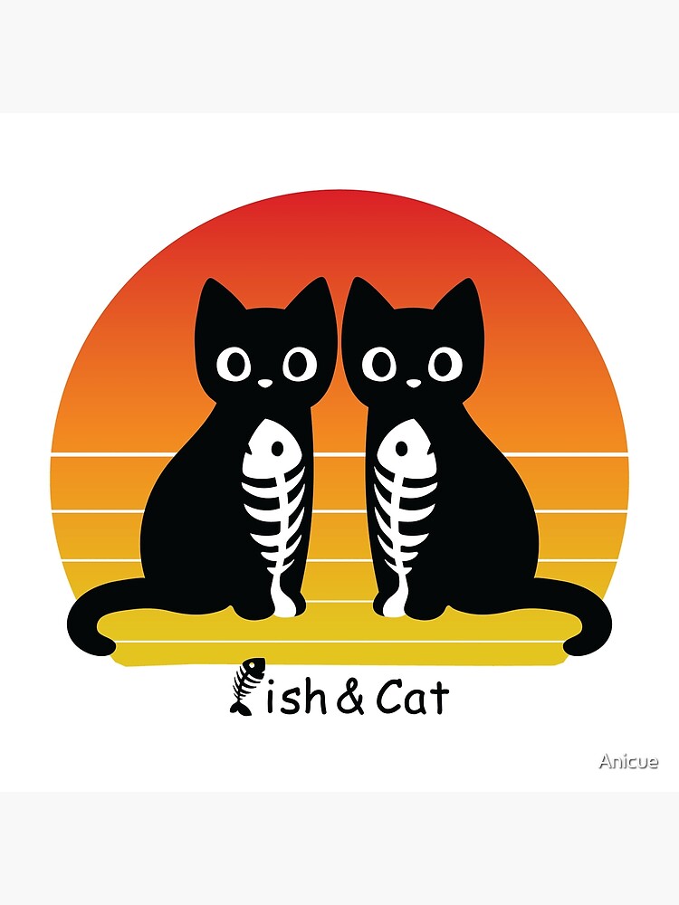 Cat mat for black cat Pet Mat for Sale by cesarhiar