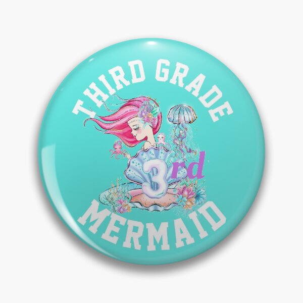Item preview, Third Grade Mermaid Back to School designed and sold by JapanBubble.