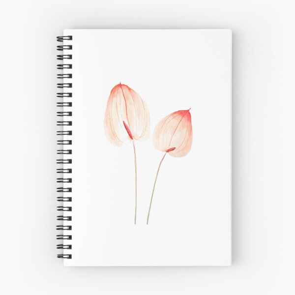 Item preview, hand painted orange anthurium laceleaf wateroclor  designed and sold by SelenePaintings .