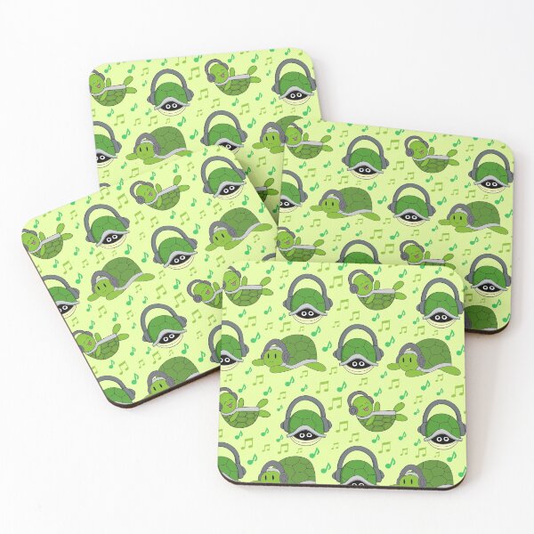 Item preview, Turtle Headphones Pattern designed and sold by palaco210.
