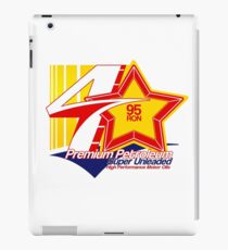 Automotive Car Art, Fictional Petrol fuel logo iPad Case/Skin