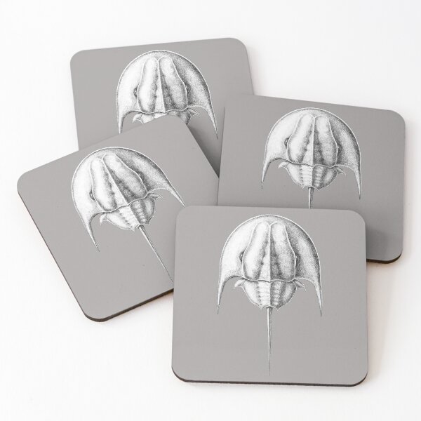 Item preview, horseshoe crab extinct species- Tasmaniolimulus patersoni designed and sold by Katrina Kenny.