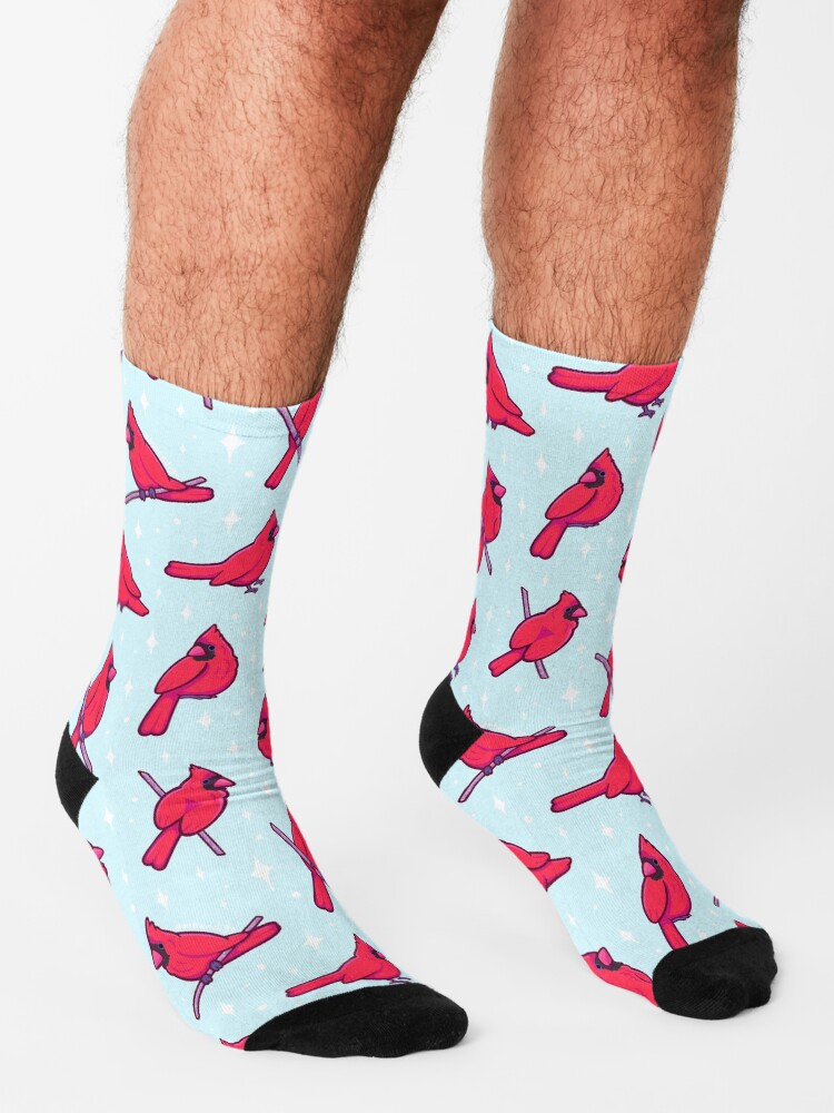 Chaussette Cardinal Chaussettes For Sale Avec L'œuvre « Cardinal