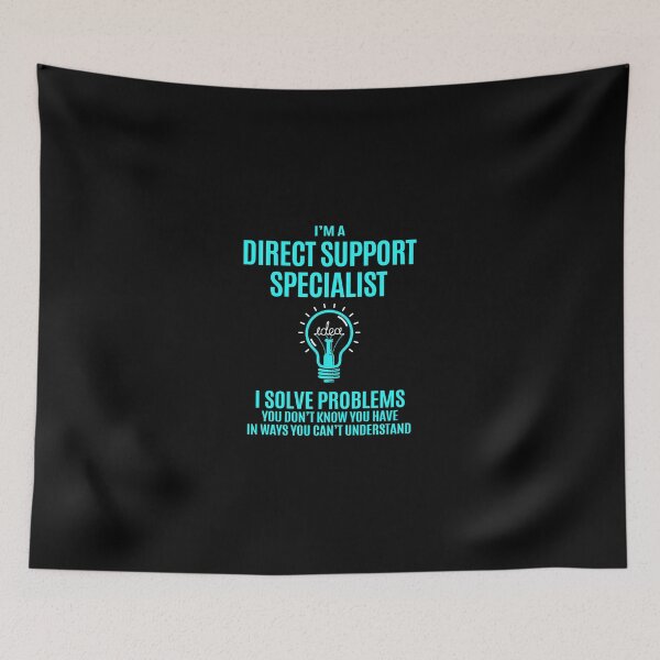 Item preview, Direct Support Specialist T Shirt - I Solve Problems Gift Item Tee designed and sold by kimbowen43.