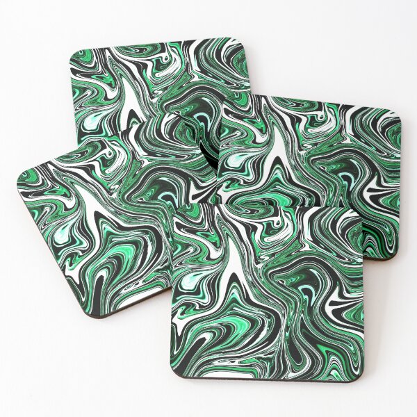 Item preview, Glossy Green Fluid designed and sold by Flydea.
