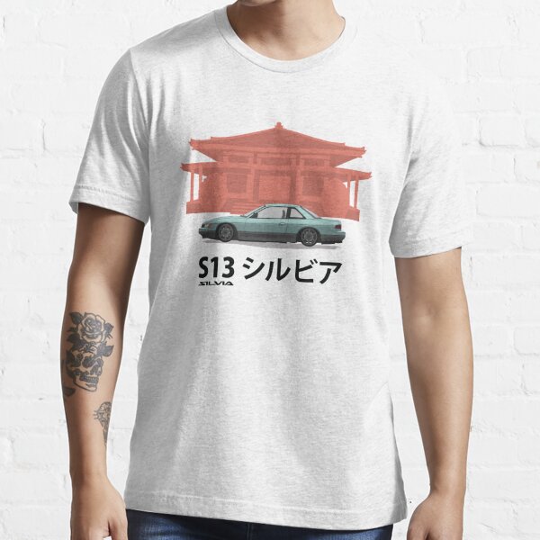 Nissan Silvia S13 #2 - Temple Essential T-Shirt for Sale by Nicholas Smith