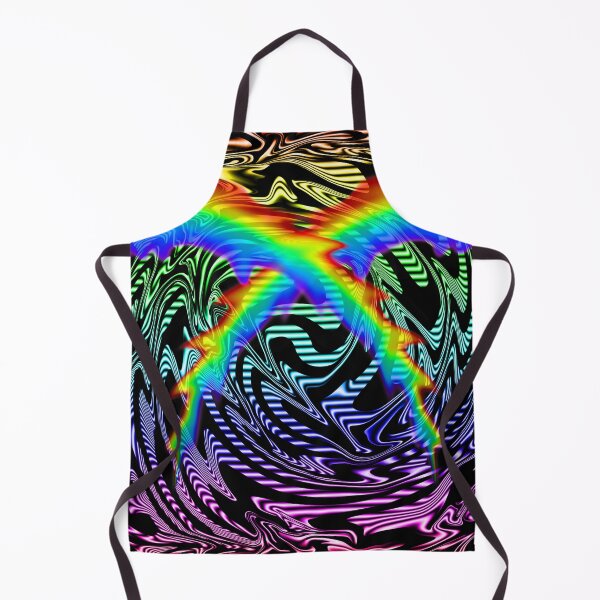 Item preview, Póster Optical Art Rainbow 1 (degradado) Trippy designed and sold by Discordant Dreams Art.
