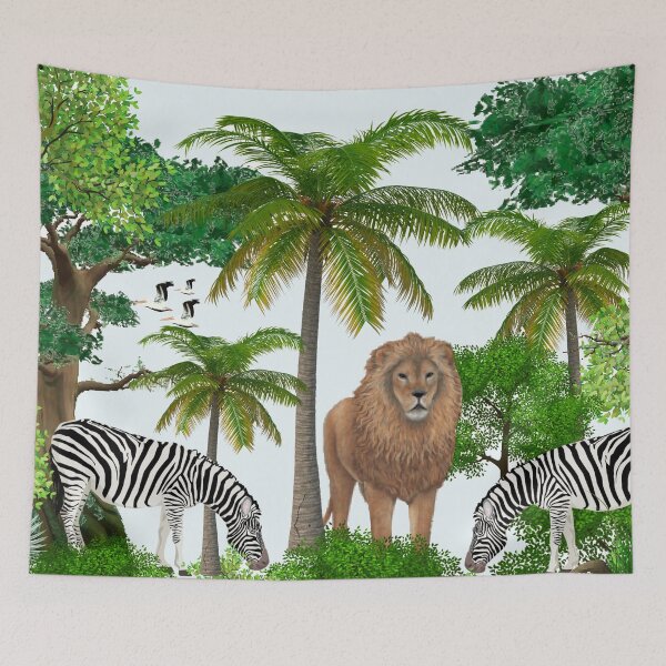 Item preview, Jungle Wildlife Landscape  designed and sold by MarcSabuncu.