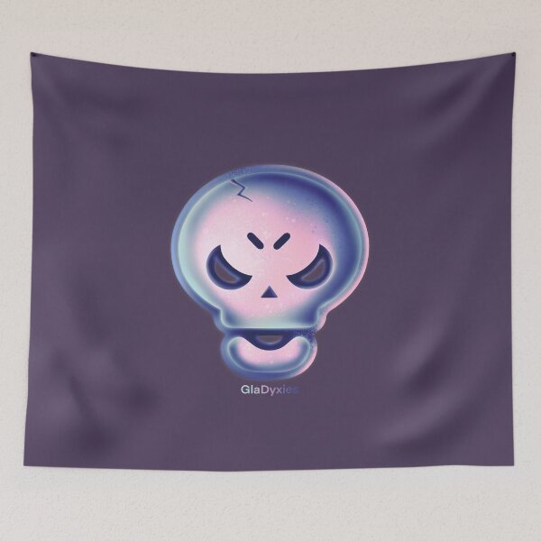 Item preview, Purple Neon Skull designed and sold by GlaDyxies.
