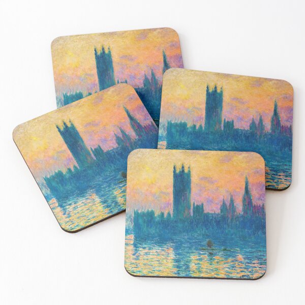 Item preview, Las Casas del Parlamento, Sunset (1903), Claude Monet designed and sold by allhistory.