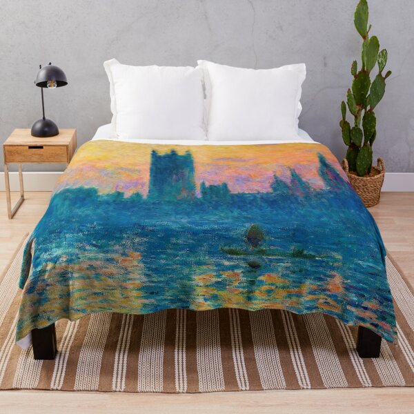 Item preview, Las Casas del Parlamento, Sunset (1903), Claude Monet designed and sold by allhistory.