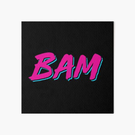 Bam Ado - Miami Vice City - Heat Basketball | Art Board Print