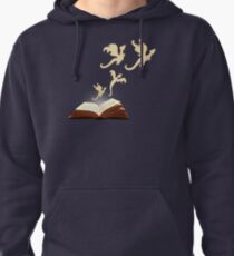 Book Dragons Pullover Hoodie