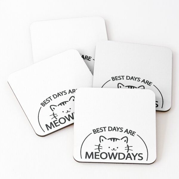 Item preview, Best days are meowdays  designed and sold by GinaArtHut.