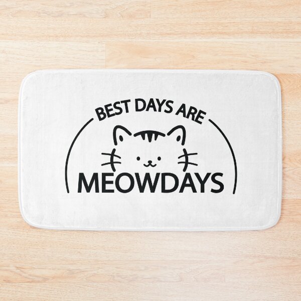 Item preview, Best days are meowdays  designed and sold by GinaArtHut.