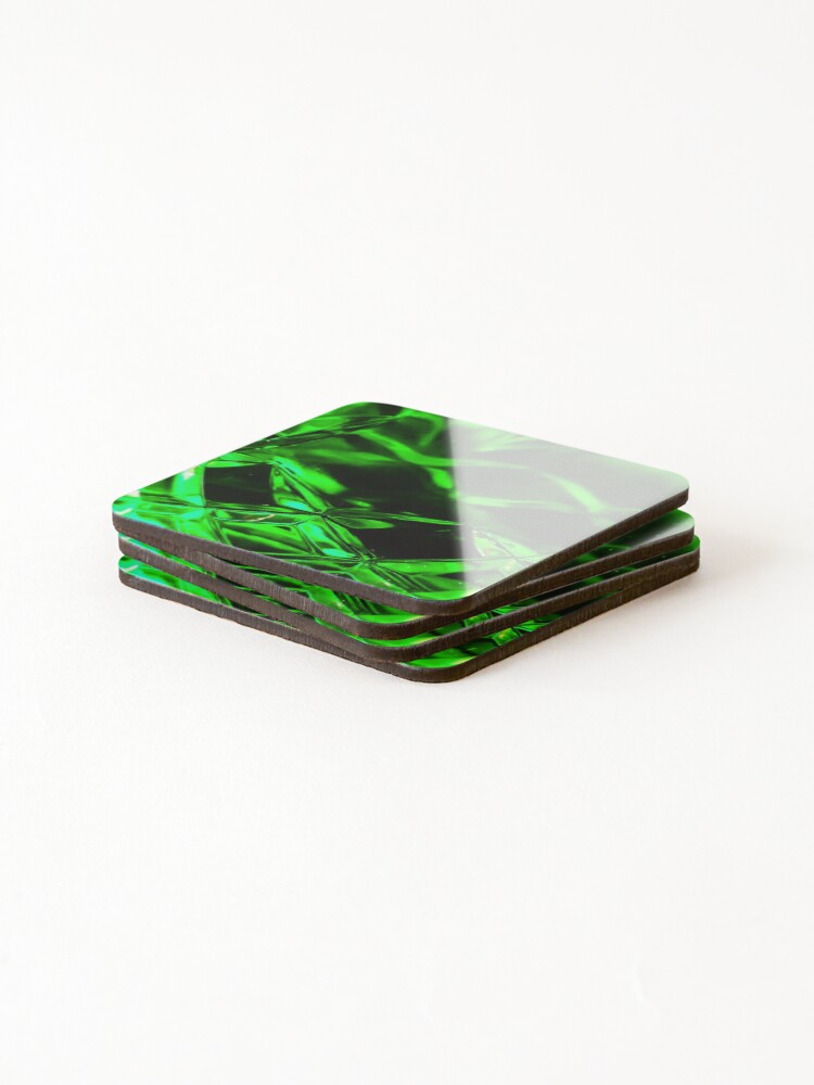 Thumbnail 4 of 5, Coasters (Set of 4), Green Machine designed and sold by ThinkCommon.