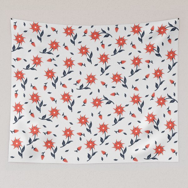 Item preview, Flower pattern designed and sold by Kritzel-Claudi.