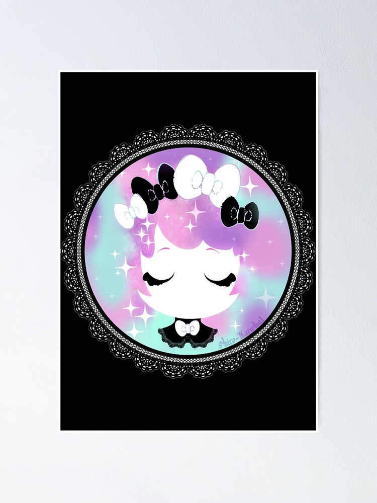 "Cotton Candy goth V2 " Poster for Sale by SitaJhase Redbubble