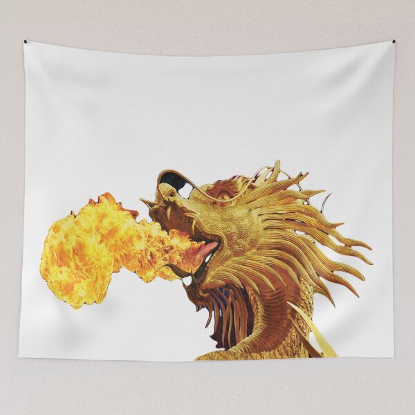 Item preview, Fire Dragon | A Dragon Spitting Out Fire designed and sold by BlessingDirect.