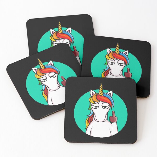 Item preview, Bad Attitude Unicorn-funny gift for adults who love unicorns designed and sold by BRtisticDesigns.