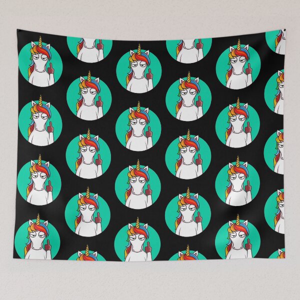 Item preview, Bad Attitude Unicorn-funny gift for adults who love unicorns designed and sold by BRtisticDesigns.