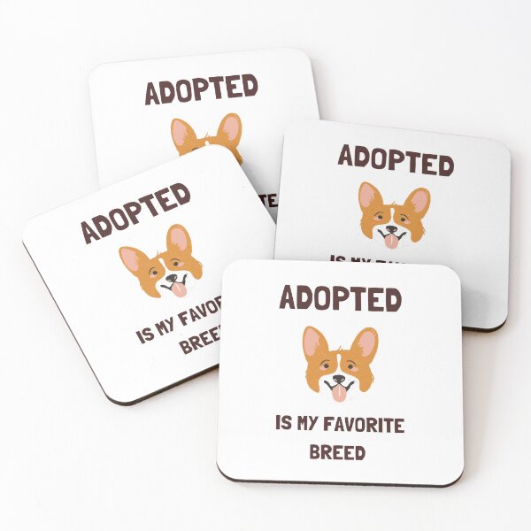 Item preview, Adopted is My Favorite Breed designed and sold by HDTees4U.