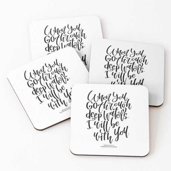 Item preview, Isaías 43: 2 ¡Cuando pases por aguas profundas! designed and sold by Hisgracefulpen.