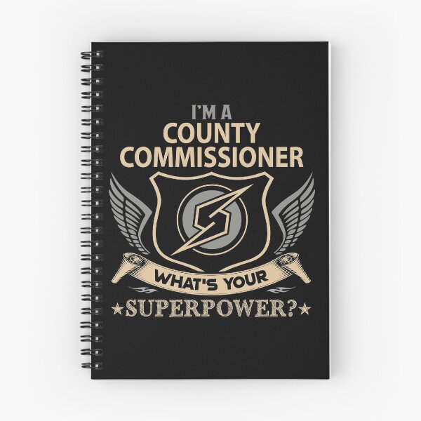 Item preview, County Commissioner T Shirt - Superpower Job Gift Item Tee designed and sold by hinettiker.