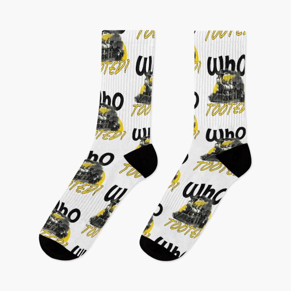 Item preview, Who tooted? - funny modern designed and sold by Troy  G Perez.