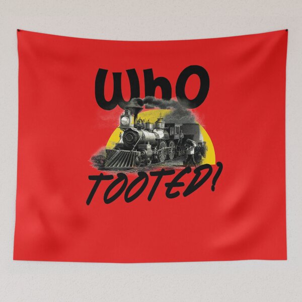 Item preview, Copy of Who tooted? - funny modern designed and sold by Troy  G Perez.