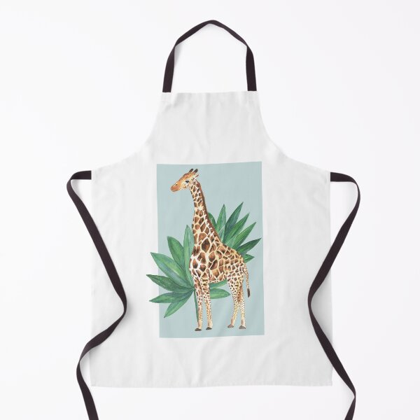 Item preview, Giraffe Watercolor Ilustration designed and sold by latiendadearyam.