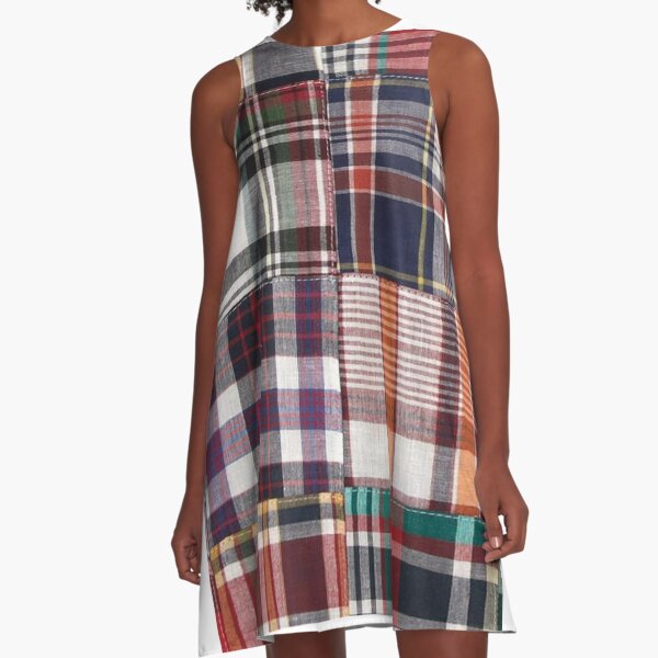 Aperçu de l'œuvre Madras, Patchwork Preppy Madras créée et vendue par Ras-man93.