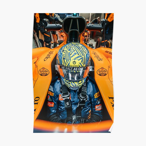Lando Norris Poster