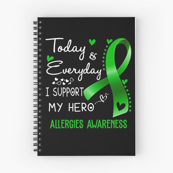 Item preview, Today And Everyday I Support My Hero Allergies Awareness Warrior Gifts designed and sold by hvoid41.