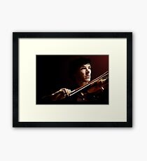 Violinist Framed Print