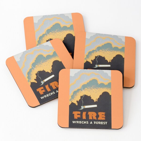 Item preview, fire wrecks  a forest  designed and sold by confidence20.