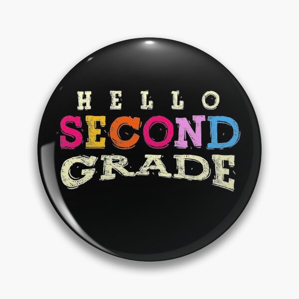 Item preview, Hello Second Grade - back to school designed and sold by ildafdhome.