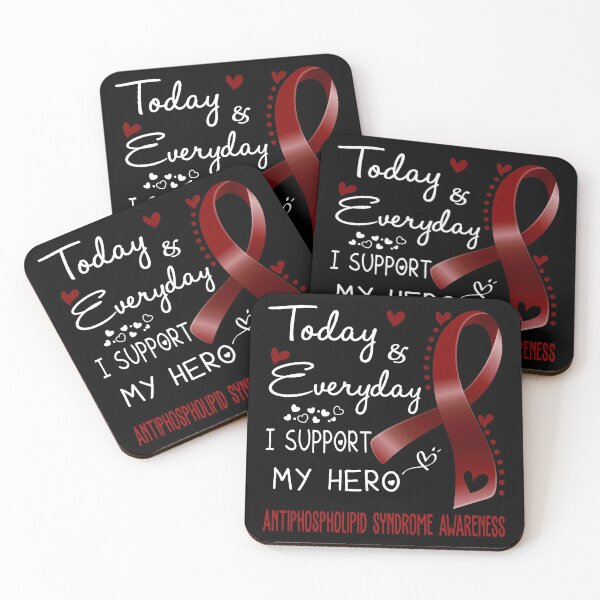 Item preview, Today And Everyday I Support My Hero Antiphospholipid Syndrome Awareness Warrior Gifts designed and sold by hvoid41.
