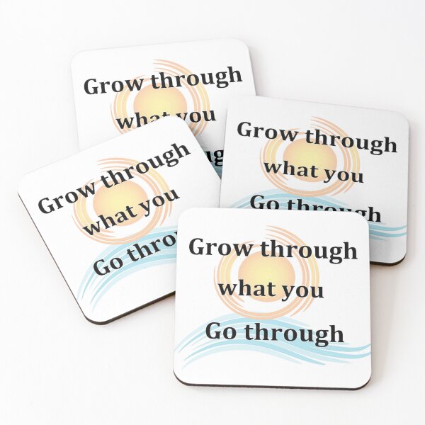 Item preview, Grow through what you go through. designed and sold by BackgroundND.