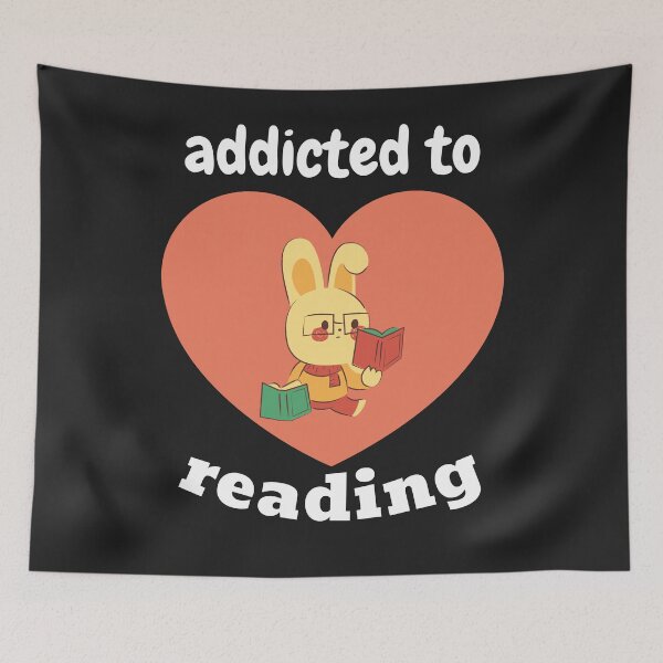 Item preview, Addicted To Reading designed and sold by OliOuterBrands.