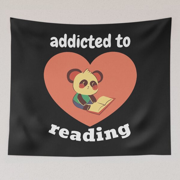 Item preview, Addicted To Reading designed and sold by OliOuterBrands.